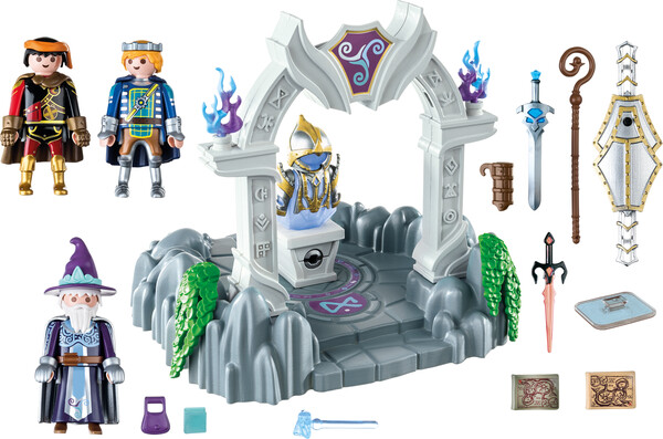 Playmobil Playmobil 70223 Novelmore Temple du temps avec chevaliers et magicien 4008789702234