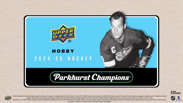 Pokémon Upper Deck Parkhurst Champions Hockey 24/25 Hobby Booster Box 053334310499