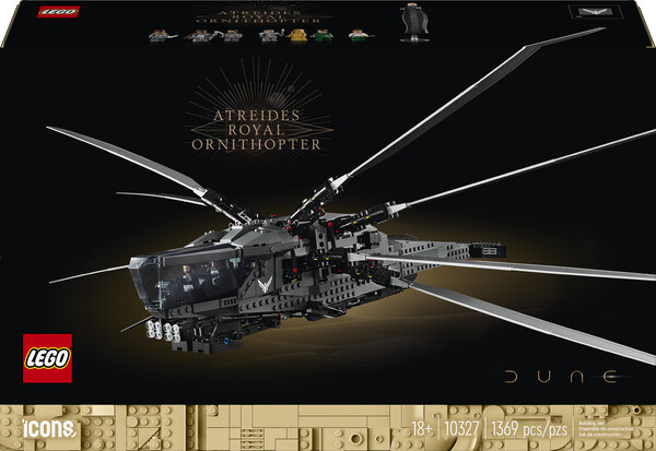 LEGO LEGO 10327 Icons Dune atreides royal ornithopter 673419388658