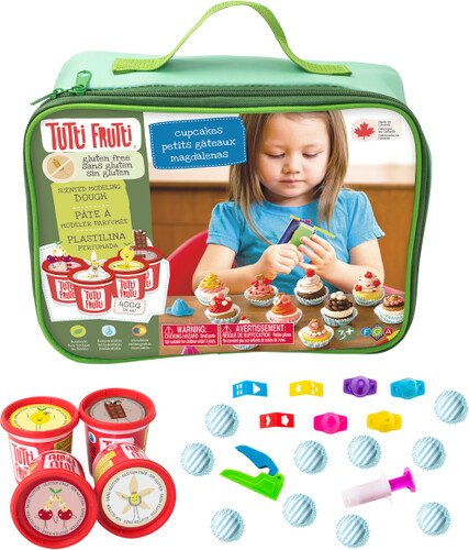 Tutti Frutti Pâte à modeler sac à lunch Petits gâteaux sans gluten (fr/en) 061404278051