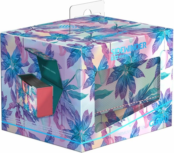 ultimate guard Ultimate Guard Deck Case Sidewinder 100+ Floral miami pink 4056133029070