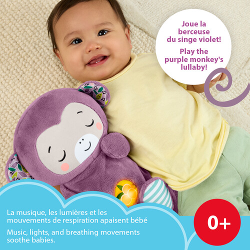 Fisher Price fisher-price - singe violet apaisant 194735364251