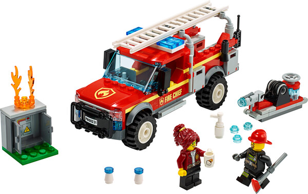 LEGO LEGO 60231 City Le camion de la chef des pompiers 673419304283