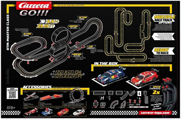 Carrera Carrera Piste de course DTM RS5 Master Class 