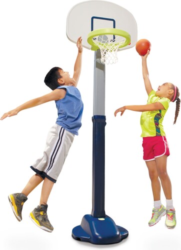 Little Tikes Little Tikes Panier de basketball Jam Pro, hauteur ajustable 4' à 6' 050743638206