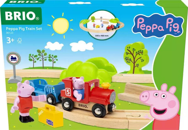 Brio Train Brio Train en bois Circuit Peppa Pig 7312350361230