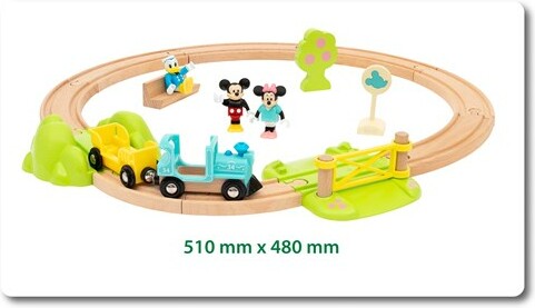 Brio Train Brio Train en bois Disney Circuit Mickey Mouse 32277 7312350322774