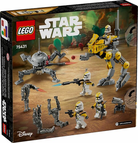 LEGO LEGO 75431 Star Wars Pack de combat du 327ème Corps d'armée 673419413329