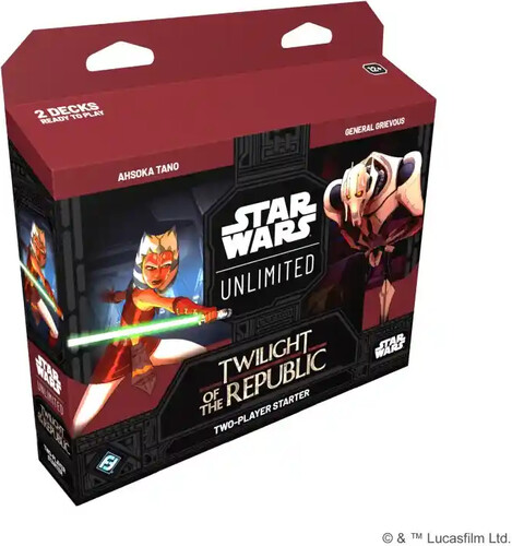 Fantasy Flight Games Star Wars: Unlimited: Twilight of the Republic - Two Player Starter (en) 841333122249