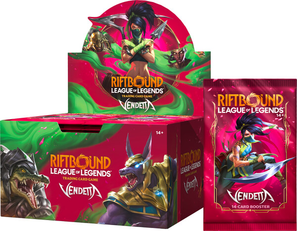 Riftbound league of legends (en) - Vendetta - booster (unité) 