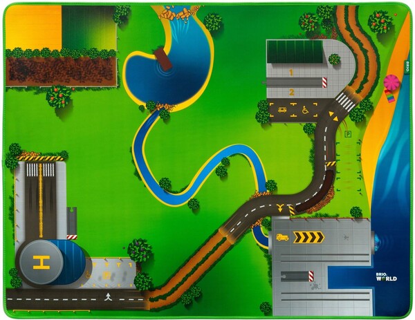 Brio Train Brio Train en bois Tapis de jeux World 33994 7312350339949