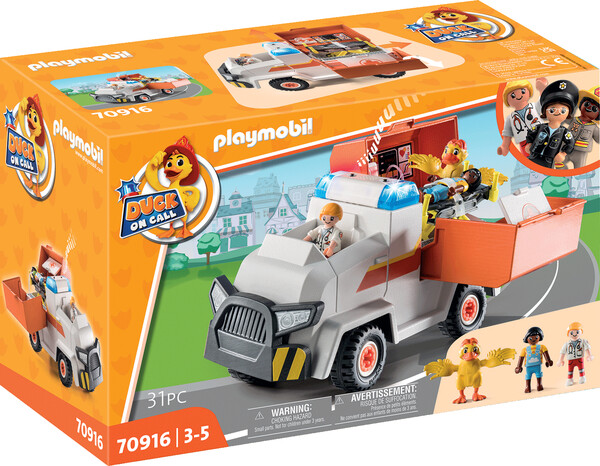 Playmobil Playmobil 70916 Duck On Call - Véhicule de secours 4008789709165