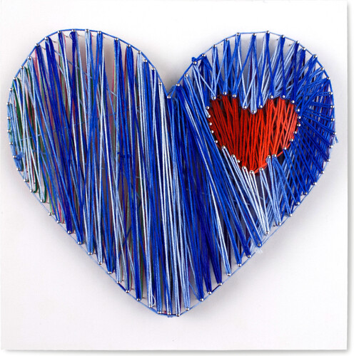 Bead Bazaar Créer un tableau avec fil et épingles (String Art) 