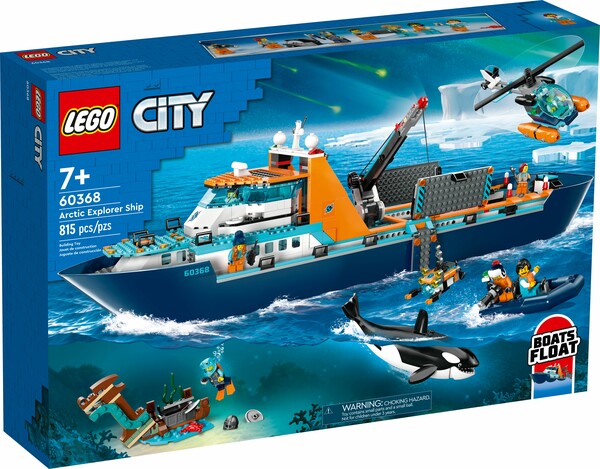 LEGO LEGO 60368 Le navire d’exploration arctique 673419375054