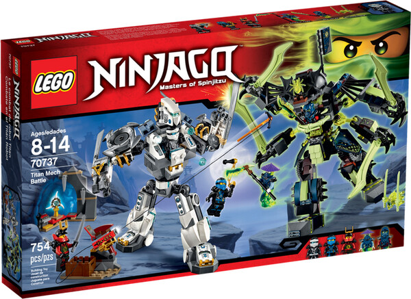 LEGO LEGO 70737 Ninjago Le combat du robot Titan (août 2015) 673419229241