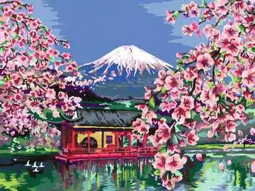 Ravensburger CreArt Peinture à numéro CreART Printemps japonais 4005556201778