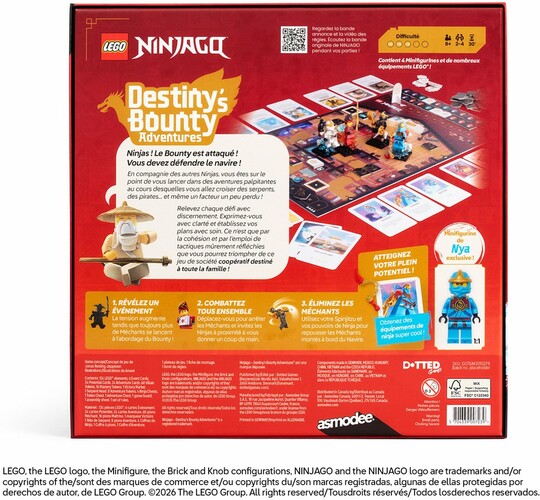 Asmodee Ninjago - Destiny's Bounty Adventures 5704339007239