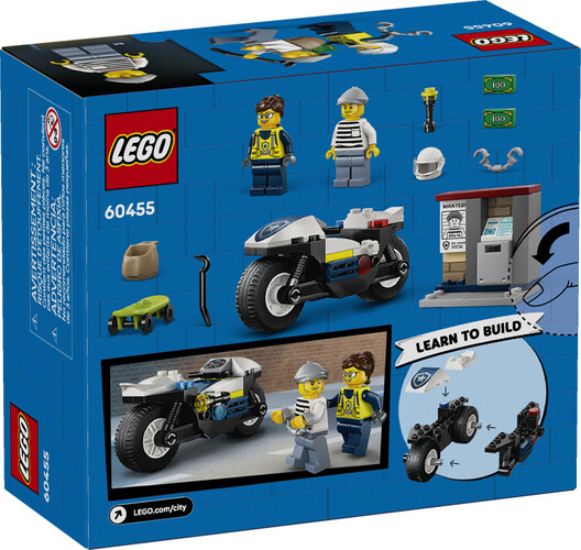 LEGO LEGO 60455 La course-poursuite en moto de police 673419403566