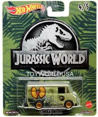 Hot Wheels Hot Wheels - Voiture Combat Medic Jurassic World 194735016167