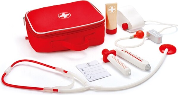 Hape Trousse de médecin, Allo docteur ! 6943478011601