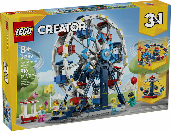 LEGO LEGO 31389 Iconic Ferris Wheel La grande roue légendaire 673419421614