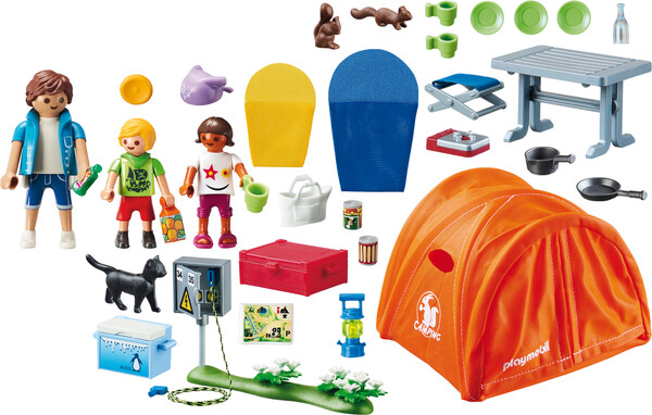 Playmobil Playmobil 70089 Tente et campeurs 4008789700896