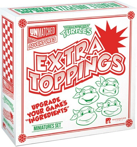 iello Unmatched (en) adventures - Teenage Mutant Ninja Turtles extra toppings mini pack 850056595063
