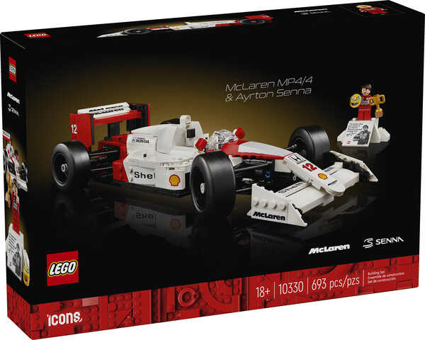 LEGO LEGO 10330 Icons MC larren mp4/4 & ayrton senna 673419388672