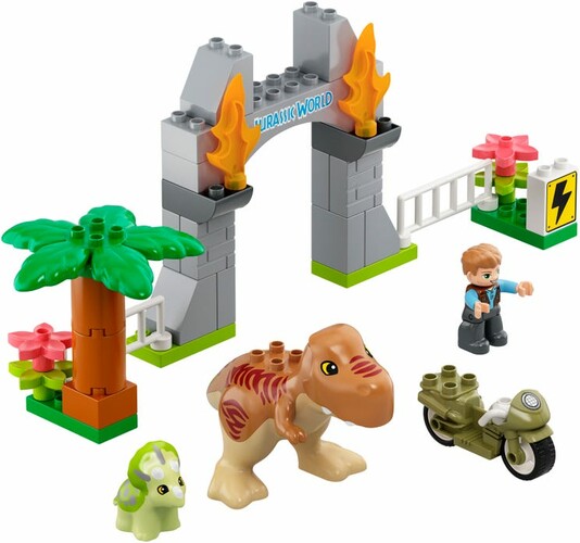 LEGO LEGO 10939 Duplo L’évasion du T. rex et du Tricératops 673419338196