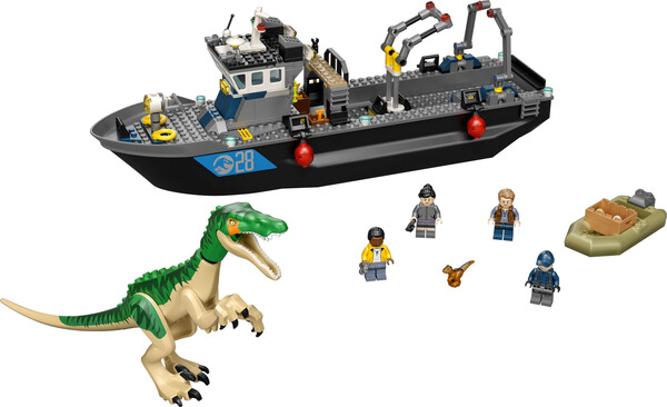 LEGO LEGO 76942 L’évasion en bateau du Baryonyx 673419350570