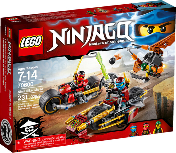 LEGO LEGO 70600 Ninjago La poursuite en moto des Ninja (mars 2016) 673419247665