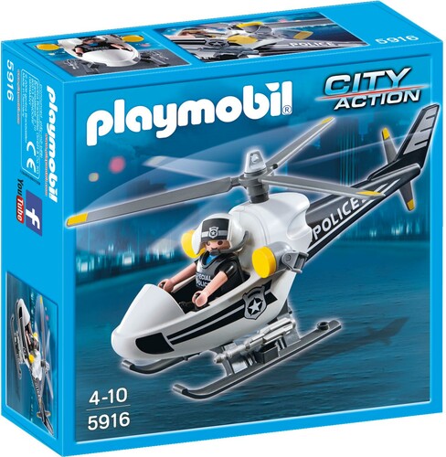 Playmobil Playmobil 5916 Helicoptère de police (mai 2016) 4008789059161