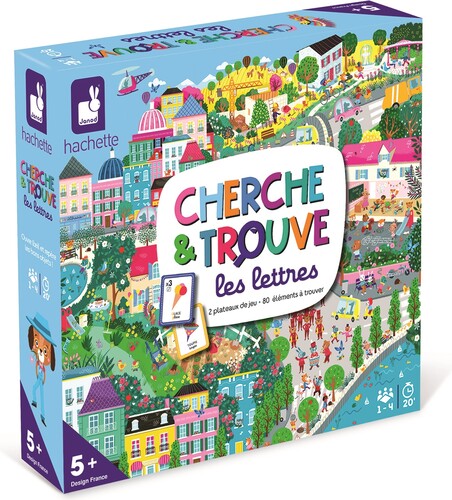 Janod Cherche et trouve - Les lettres (fr) 3700217324360
