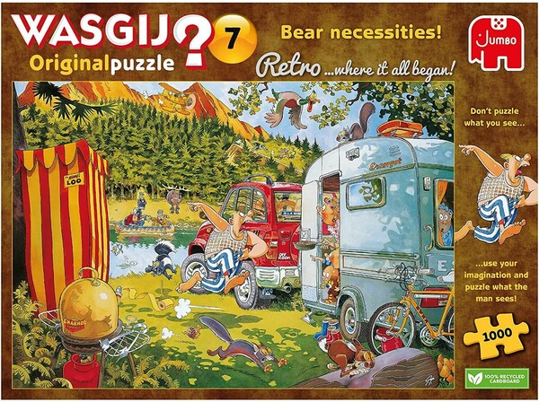 Jumbo Casse-tête 1000 Wasgij Retro original #07 necessites 8710126000168