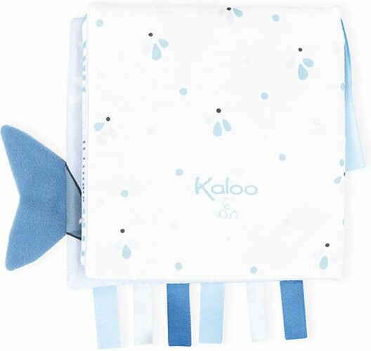 Kaloo Kaloo Livre d'éveil Baleine 14x14cm 4895029627859