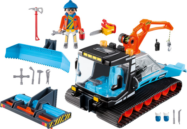 Playmobil Playmobil 9500 Agent avec chasse-neige 4008789095008