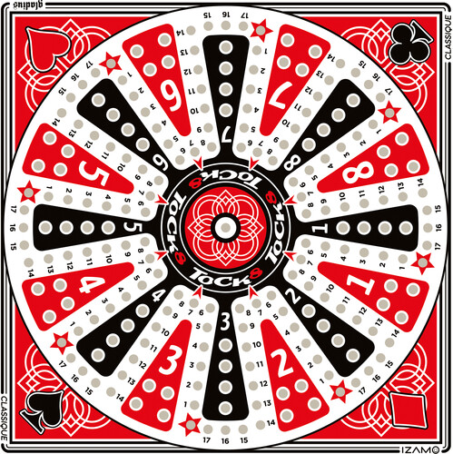 Gladius Bois toc/tock jeu 8 joueurs Classique 20'' 620373000195