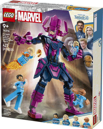 LEGO LEGO 76316 Les quatre fantastiques contre la figurine à construire de galactus Marvel 673419406369