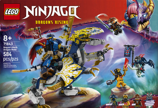 LEGO LEGO 71843 Le robot dragonnier de Rogue 673419405126