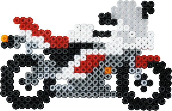 Hama Hama Midi Boîte cadeau vitesse 4000 perles et 2 plaques 3149 028178031497