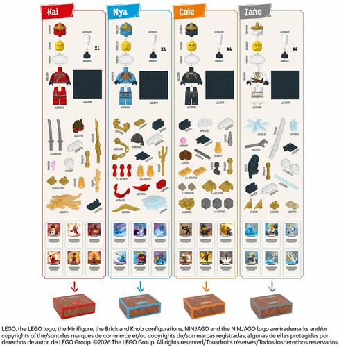 Asmodee Ninjago - Destiny's Bounty Adventures 5704339007239