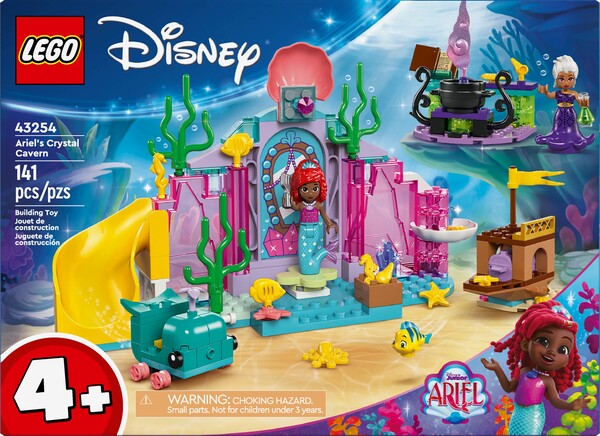 LEGO LEGO 43254 La grotte de cristal d’Ariel 673419394451
