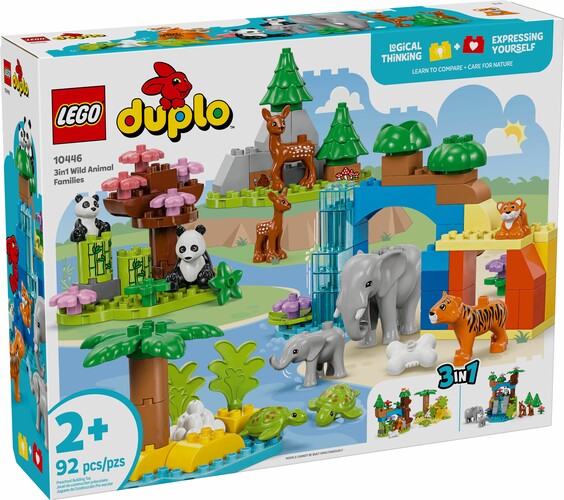 LEGO LEGO 10446 3in1 Wild Animal Families 673419404426