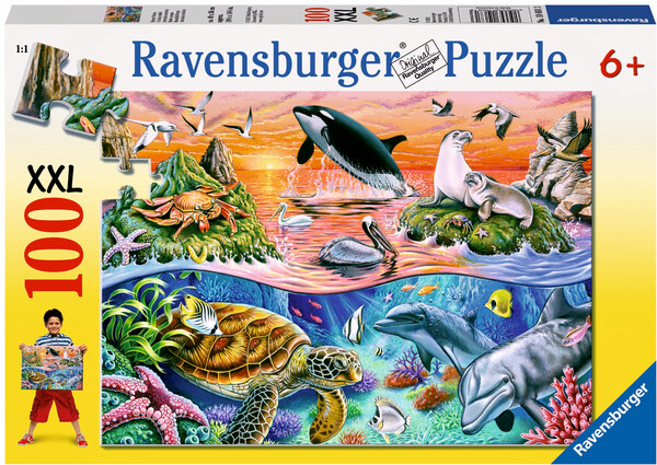 Ravensburger Casse-tête 100 XXL Sous l'eau 4005556106813