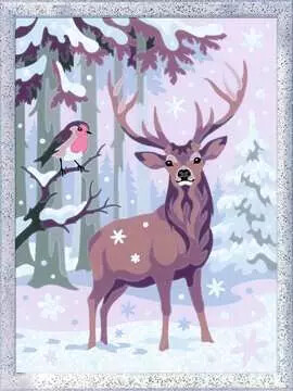 Ravensburger CreArt Peinture à numéro CreART Copains d’hiver 4005556200788