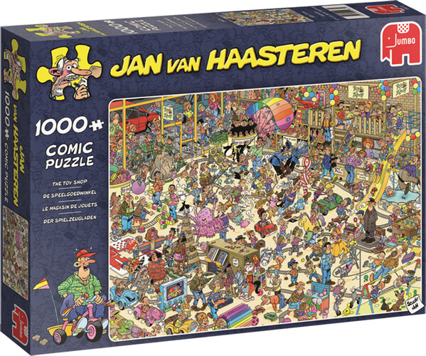 Jumbo Casse-tête 1000 Jan van Haasteren - Le magasin de jouets 8710126190739