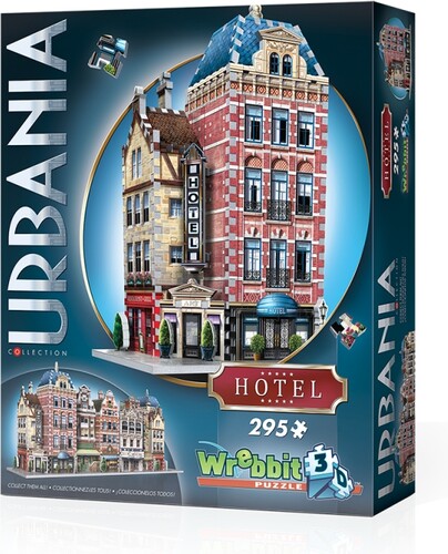 Wrebbit Casse-tête 3D Urbania hôtel (295pcs) 665541005015