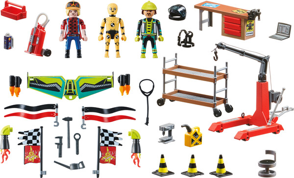 Playmobil Playmobil 70834 Air Stuntshow Atelier de réparation 4008789708342