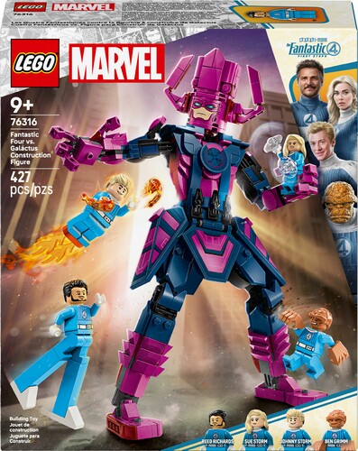 LEGO LEGO 76316 Les quatre fantastiques contre la figurine à construire de galactus Marvel 673419406369