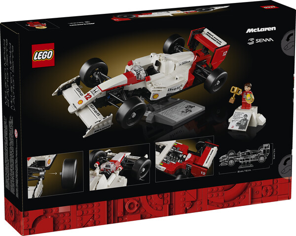 LEGO LEGO 10330 Icons MC larren mp4/4 & ayrton senna 673419388672